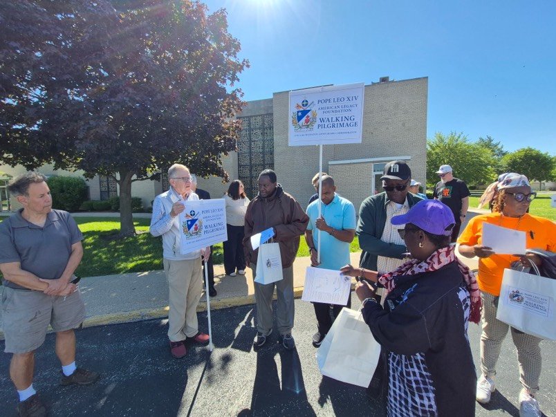 Pope Leo XIV American Legacy Foundation Walking Pilgrimage June 19