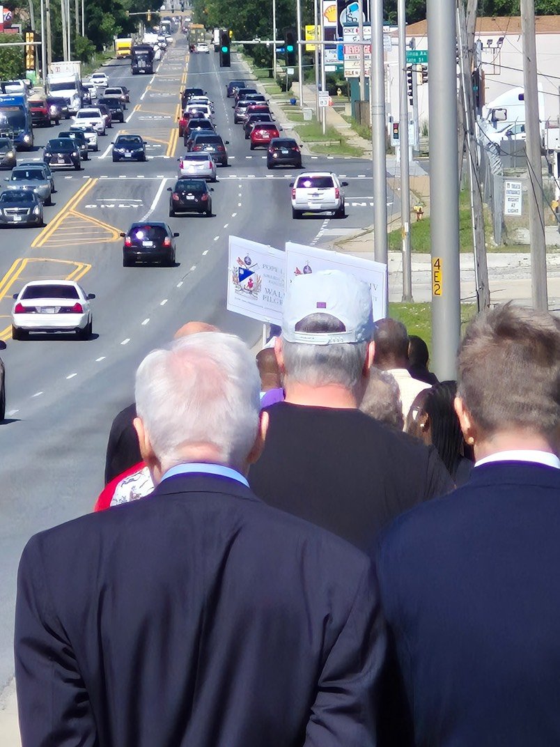 Pope Leo XIV American Legacy Foundation Walking Pilgrimage June 19
